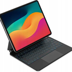Używana Klawiatura GOOJODOQ dla iPad Air 2024 M2 13'', QWERTZ etui/iPad Pro 12.9, czarna A1895