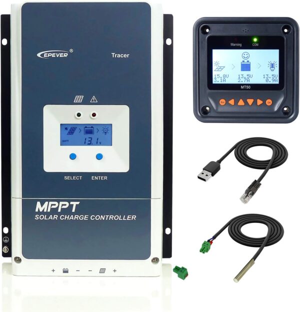 USZKODZONY Kontroler panelu słonecznego EPEVER, MPPT 60A, 150V, 3000W