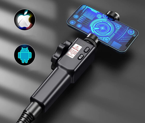 Kamera endoskopowa Ralcam z oświetleniem, 8,5 mm, HD1080P, 8 LED, 2m kabel - obrazek 5