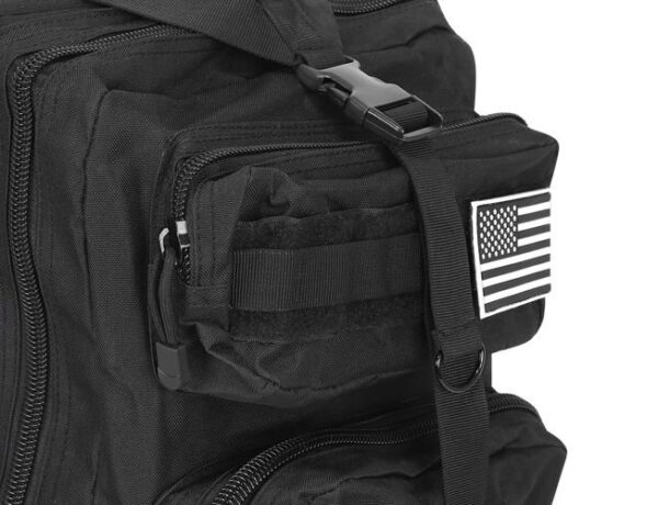 Plecak militarny XL czarny - obrazek 14