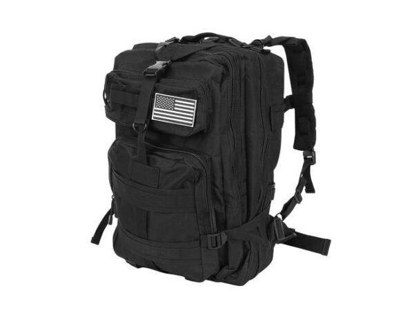 Plecak militarny XL czarny - obrazek 4