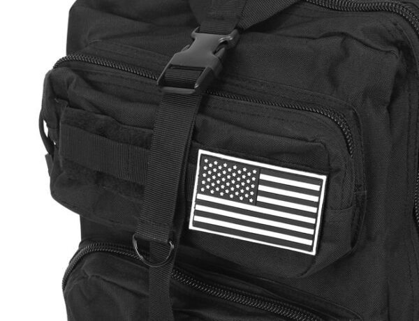 Plecak militarny XL czarny - obrazek 5