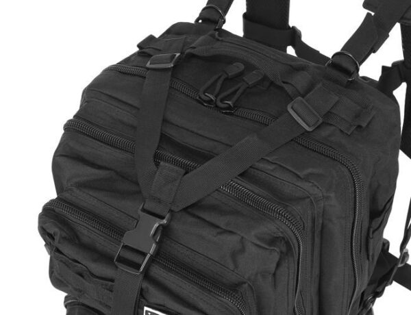 Plecak militarny XL czarny - obrazek 7