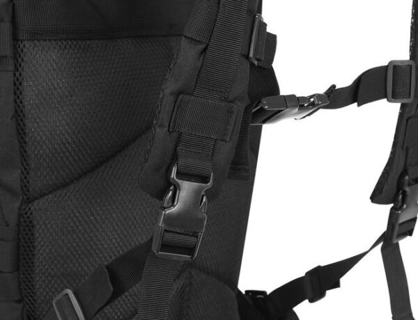 Plecak militarny XL czarny - obrazek 10