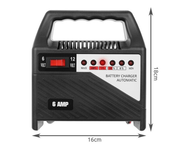 Prostownik do akumulatora 12V 6A - obrazek 4