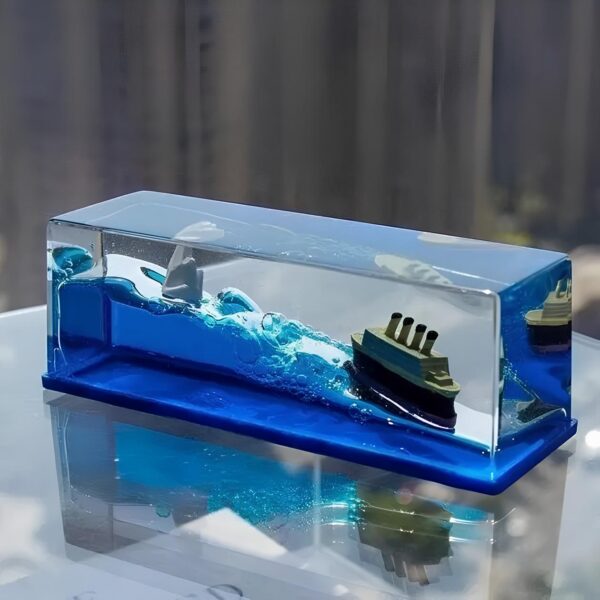 Zabawka antystresowa Niezatapialny statek Titanic 145x50x52 mm