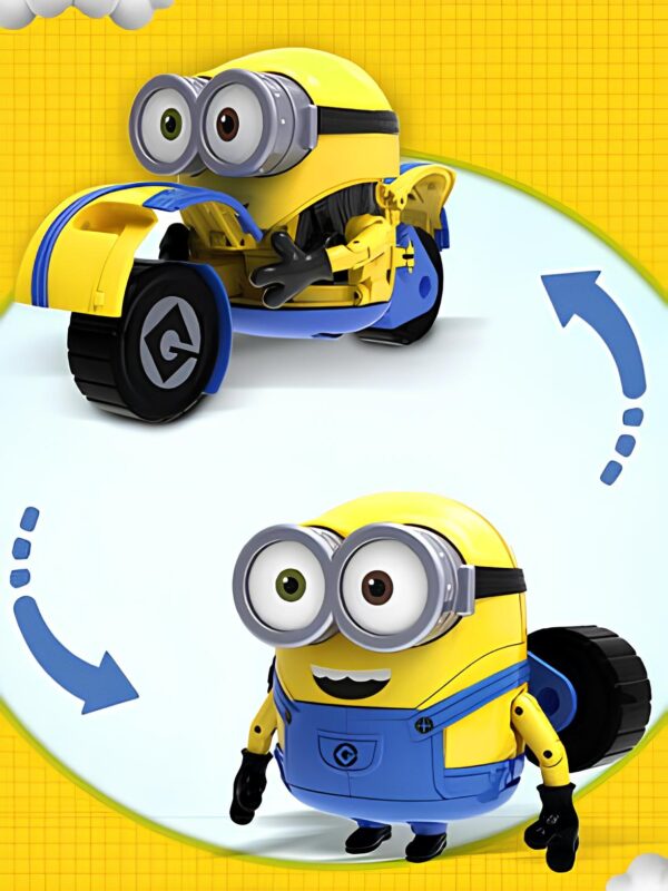Transformowalny motocykl Minion Bob. Transformator Mignon Bob