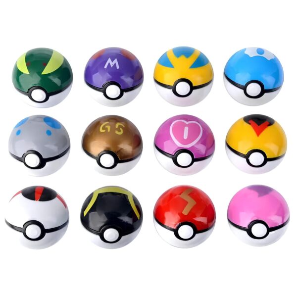 Zestaw figurek Pokemon Go 12 szt małe figurki  do zabawy lub kolekcjonowania - obrazek 4