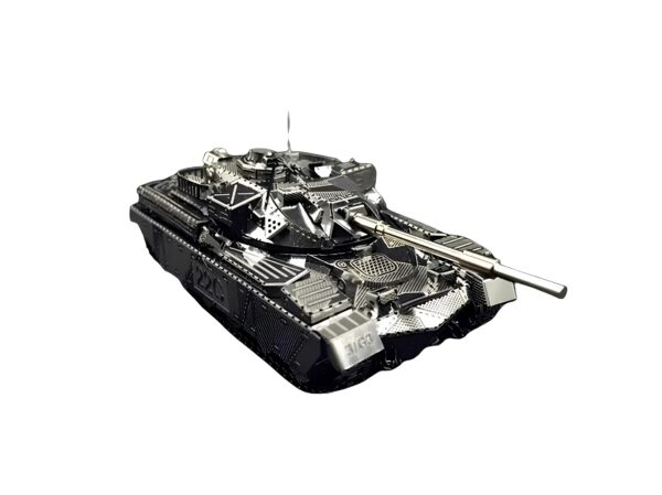 Czołg DIY 3D metalowy zestaw Chieftain MK50 1:100 model kolekcjonerski do składania prezent dla fana