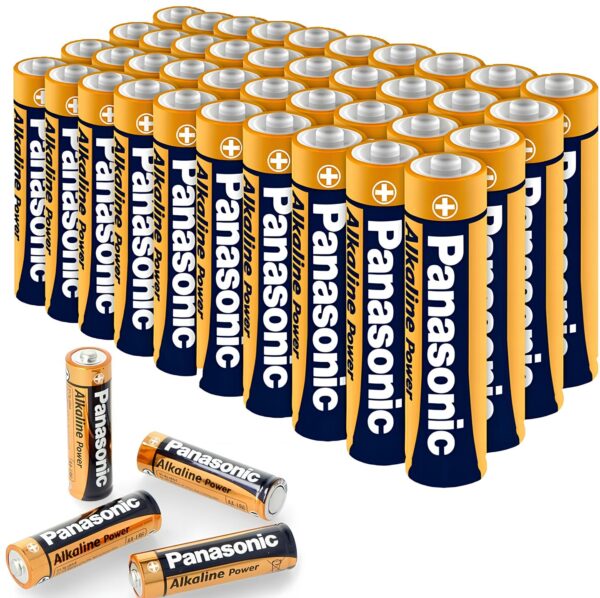 40x najmocniejsze baterie alkaliczne Panasonic Power LR03 AAA - obrazek 2