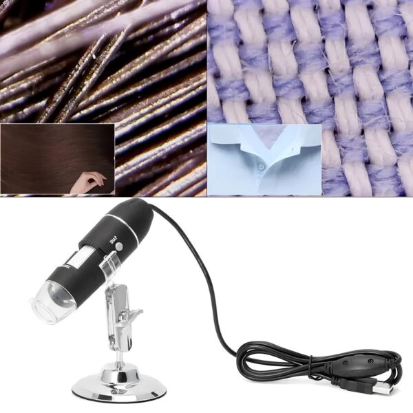 Elektroniczny mikroskop USB z 1600x zoomem. Cyfrowy mikroskop USB - obrazek 2
