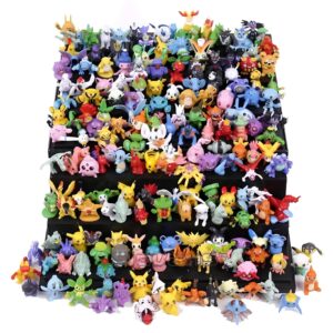 Zestaw figurek Pocket Monster 144 szt miniaturowe figurki kultowych postaci z serii