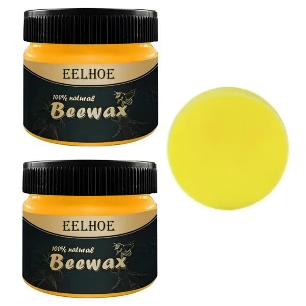 Wosk do polerowania drewna mebli pszczeli Beewax naturalny środek do renowacji - obrazek 4