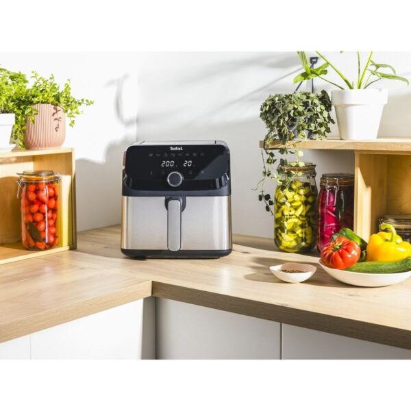 Frytkownica na gorące powietrze Tefal EY855D10 Czarny 7,5 L - obrazek 5