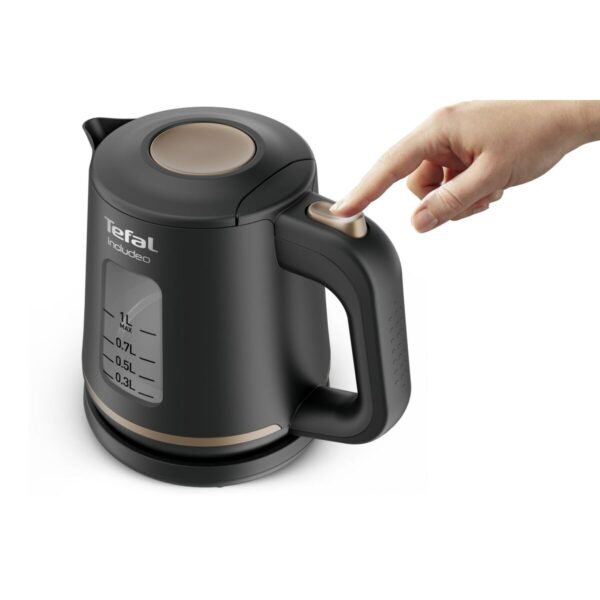 Czajnik Tefal KI5338 Czarny Plastikowy 2400 W 1 L - obrazek 5