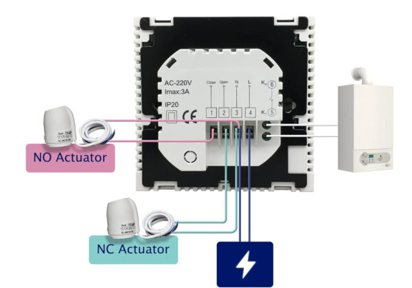 Termostat do kotła gazowego Beok BOT-313, z Amazon Alexa i Google Home - obrazek 5