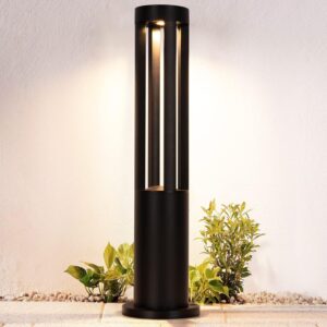 Lampa ogrodowa LED Kingwen OS1186 12W 3000K 60cm IP65 czarna klasa G POWYSTAWOWY