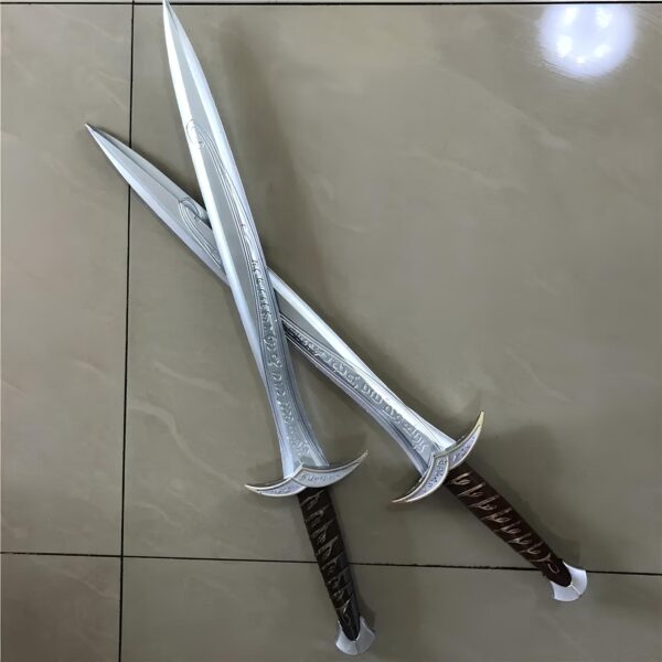 Miecz Frodo 72cm Władca Pierścieni Hobbit replika miecza z filmu idealna do cosplayu, kolekcji i prezentu dla fana - obrazek 3
