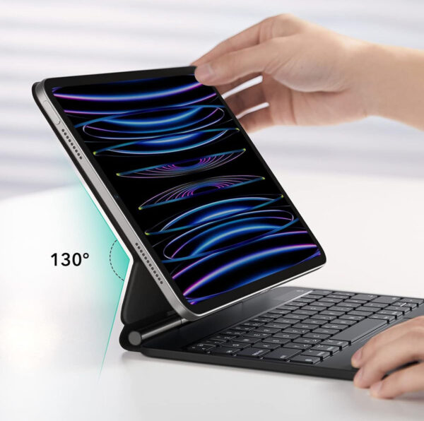 Etui z magnetyczną klawiaturą ESR dla iPad Air 6/5/4/iPad Pro 11, czarny - obrazek 3