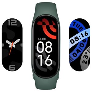 Inteligentna opaska M7 Smart Band 7 Czarna nowoczesna opaska fitness z monitorem tętna i kroków
