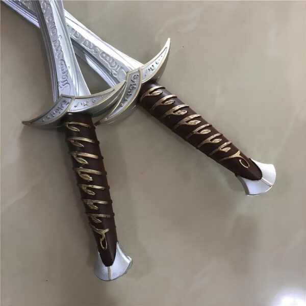 Miecz Frodo 72cm Władca Pierścieni Hobbit replika miecza z filmu idealna do cosplayu, kolekcji i prezentu dla fana - obrazek 5