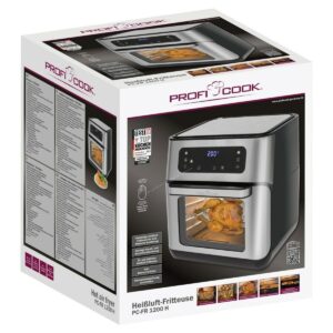 Frytkownica na gorące powietrze Proficook PC-FR 1200 H Czarny 1500 W 11 L