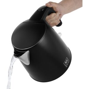 Czajnik Melitta PRIME AQUA MINI BLACK EDITION 1 Czarny Stal nierdzewna plástico,acero inoxidable 2200 W 1,7 L