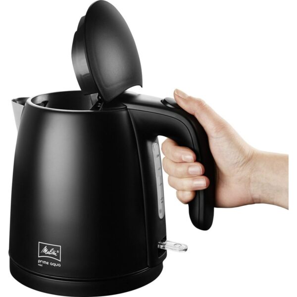 Czajnik Melitta PRIME AQUA MINI BLACK EDITION 1 Czarny Stal nierdzewna plástico,acero inoxidable 2200 W 1,7 L - obrazek 6