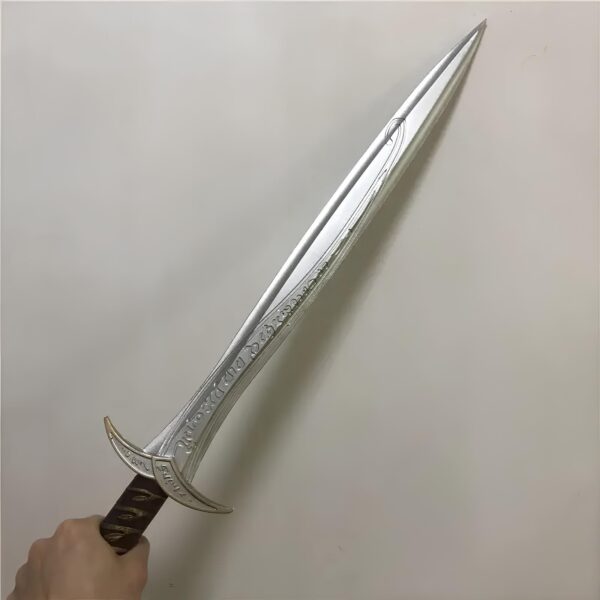 Miecz Frodo 72cm Władca Pierścieni Hobbit replika miecza z filmu idealna do cosplayu, kolekcji i prezentu dla fana - obrazek 2