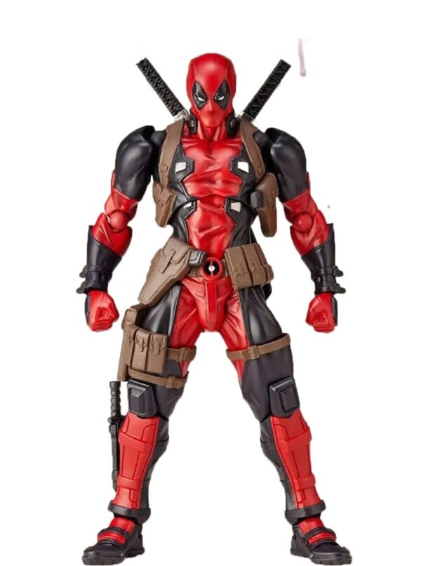 Figurka ruchoma DeadPool 15cm zestaw akcesoria ruchoma figurka z bronią i dodatkami, kolekcjonerska zabawka