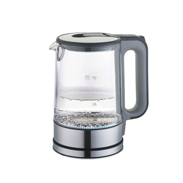 Czajnik Feel Maestro MR-061 Niebieski Biały Szkło Aluminium 2200 W 1,7 L - obrazek 2