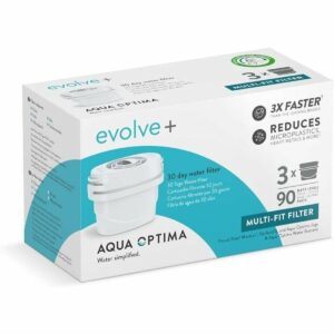 Filtr do Dzbanka Filtrującego Aqua Optima STEPS319 Biały Plastikowy