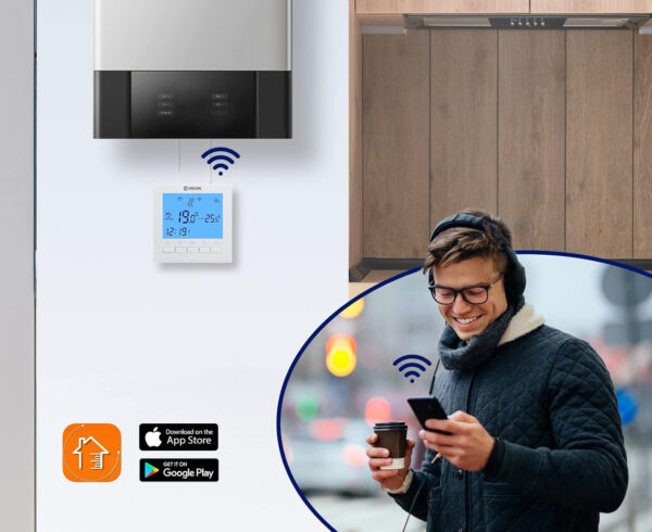 Termostat do kotła gazowego Beok BOT-313, z Amazon Alexa i Google Home - obrazek 3