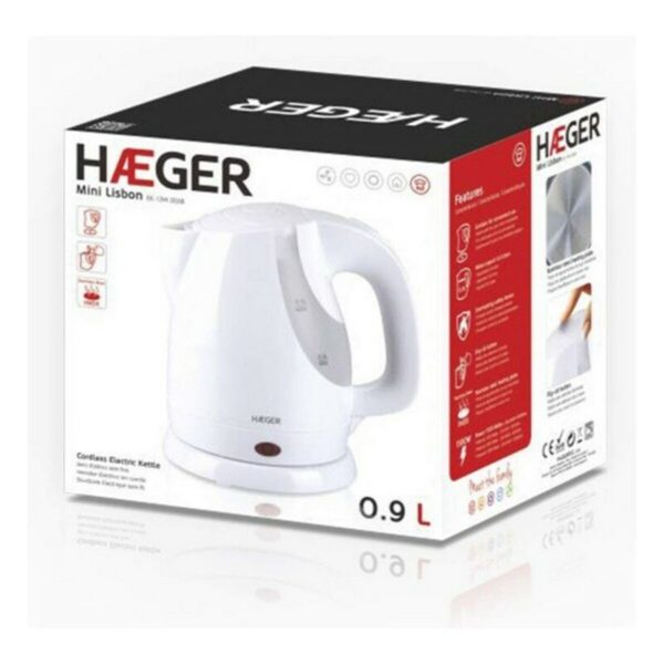 Elektryczny Czajnik i Zaparzacz do Herbaty Haeger EK-13W.006A 1300 W - obrazek 3