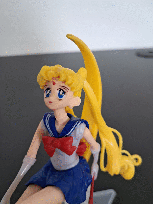 Figurka Czarodziejka z Księżyca Anime Manga detaliczna kolekcjonerska figurka postaci z serii Sailor Moon dla fanów anime - obrazek 2