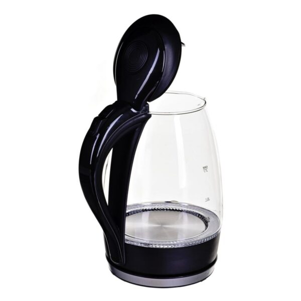 Czajnik Esperanza Czarny Szkło Plastikowy 2200 W 1,7 L - obrazek 3