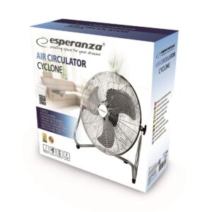 Wentylator podłogowy Esperanza EHF006 Chromu 110 W