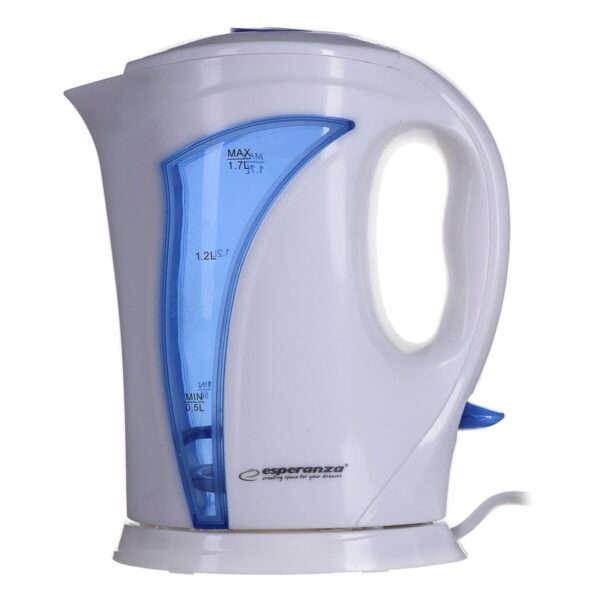 Czajnik Esperanza EKK018G  Niebieski Biały Plastikowy 2200 W 1,7 L - obrazek 2