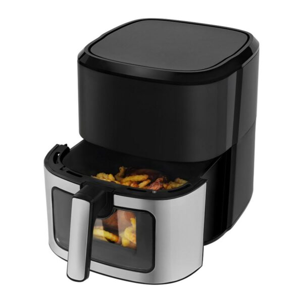 Frytkownica na gorące powietrze N'oveen AF770 Czarny Srebrzysty 1700 W 6,5 L - obrazek 5