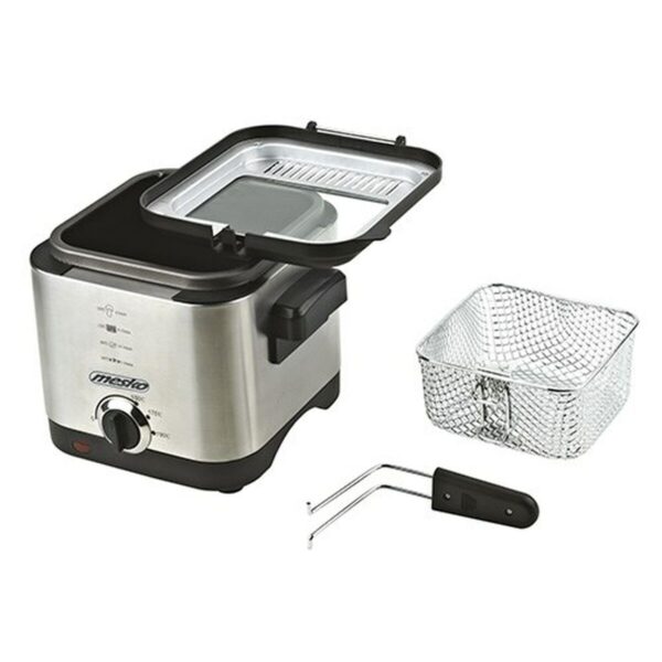 Frytkownica Mesko MS 4910 Czarny Srebrzysty 900 W 1,5 L - obrazek 2