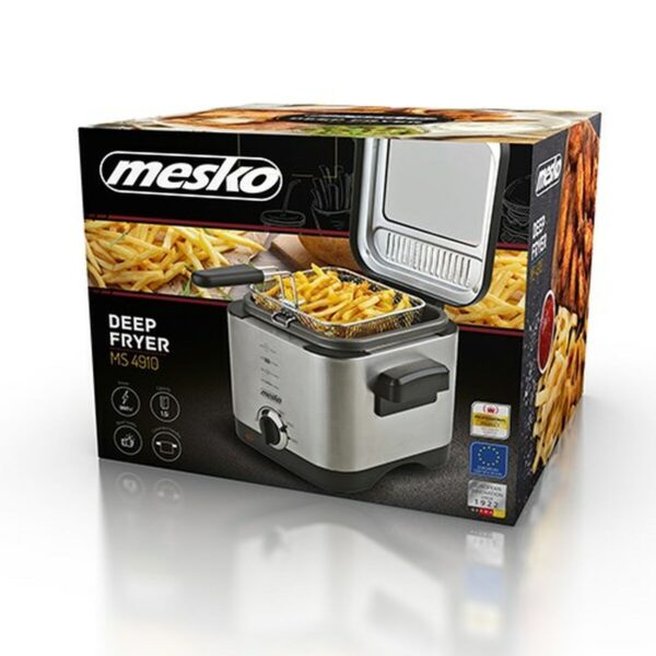Frytkownica Mesko MS 4910 Czarny Srebrzysty 900 W 1,5 L - obrazek 6
