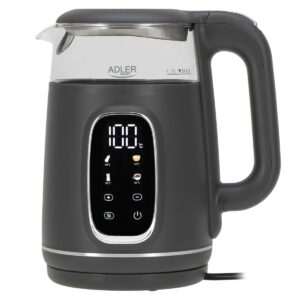 Czajnik Adler AD 1305gs Szary Srebrzysty 2200 W 1,7 L