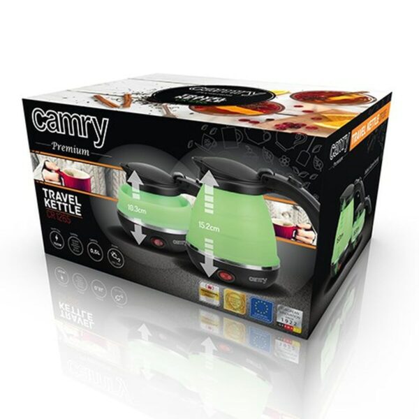 Czajnik Adler CR 1265 Czarny Kolor Zielony Plastikowy 750 W 500 ml - obrazek 7