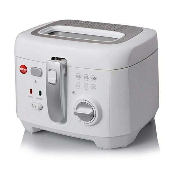 Frytkownica na gorące powietrze Eldom FREET Biały Szary 1800 W 2,5 L - obrazek 2