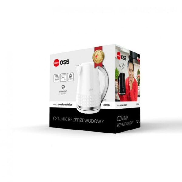 Czajnik Eldom C270B  Biały 2150 W 1,7 L - obrazek 4