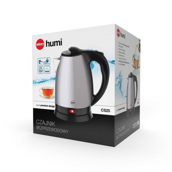 Czajnik Eldom HUMI Kolor Zielony 1800 W 1,7 L - obrazek 2