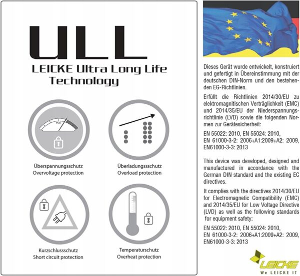 Zasilacz LEICKE NT03323 90 W 19 V 4,74 A do Acer Aspire ładowarka sieciowa do laptopa z wtykiem 5.5x2.5 mm - obrazek 8