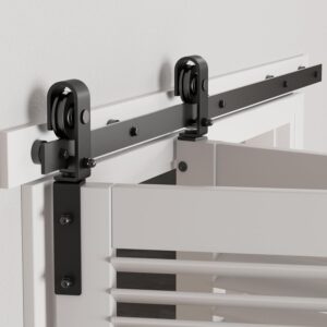 Zestaw do drzwi składanych 100cm CCJH F33SFS 3.3ft - 2 skrzydła, bez drzwi