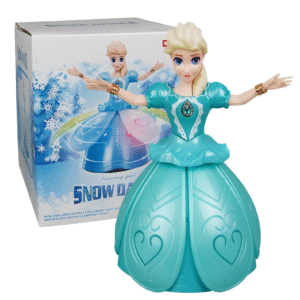 Interaktywna tańcząca lalka Elsa Frozen muzyczna zabawka z efektami świetlnymi