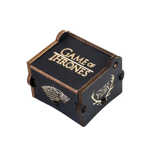 Pozytywka Gra o Tron ręczna skrzynka muzyczna z motywem Game of Thrones dla fanów serialu - obrazek 2